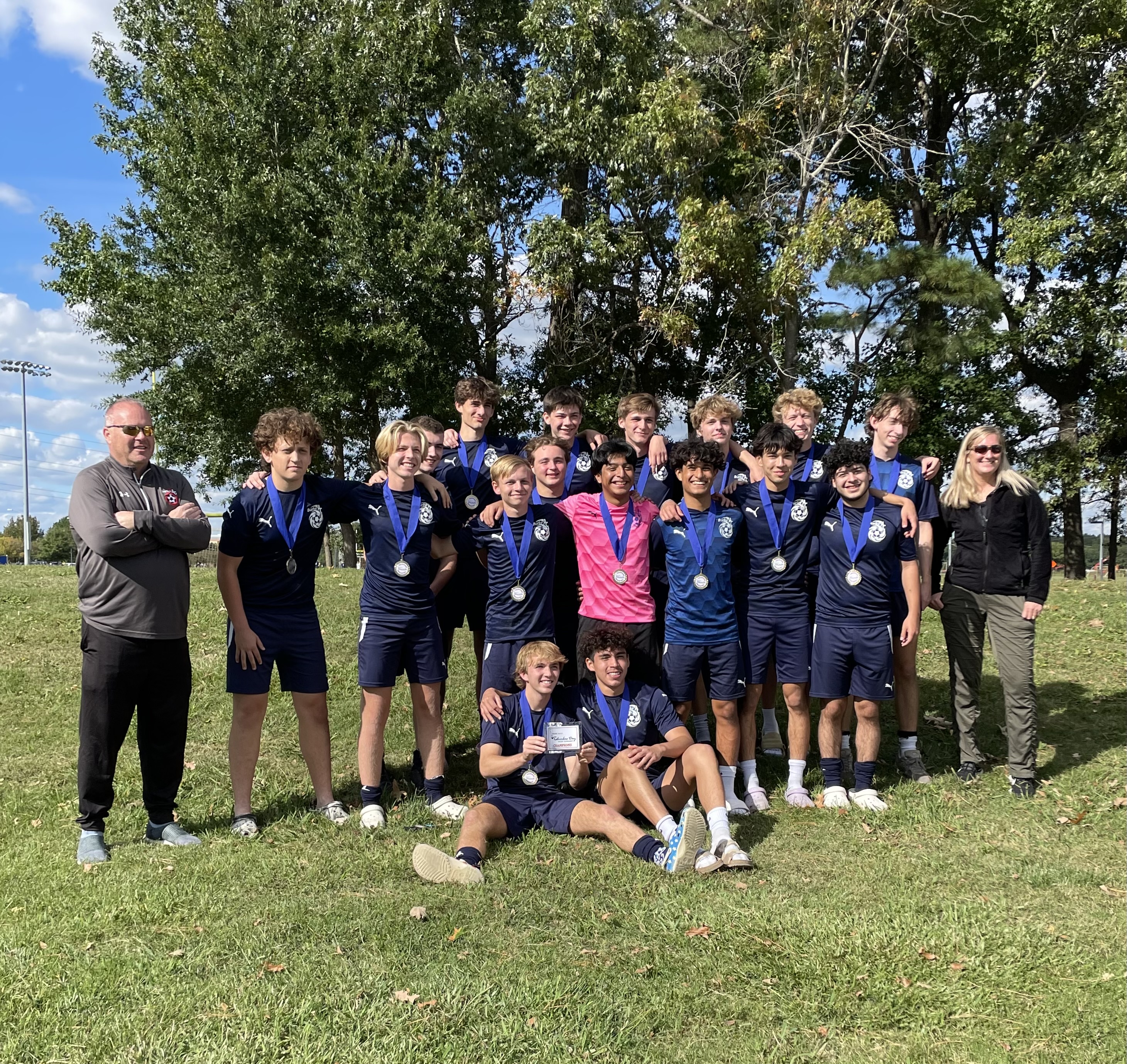 U19 Fusion-tournament champs at the Virginia Beach Columbus Day Tournament